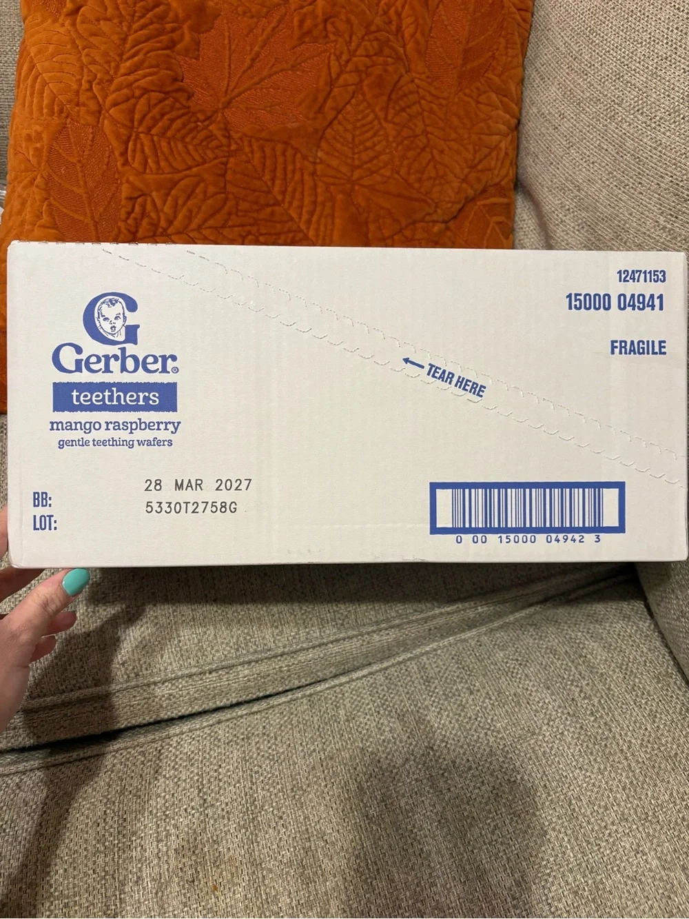 Gerber Mango Raspberry Teethers - new in box - Picture 3 of 9